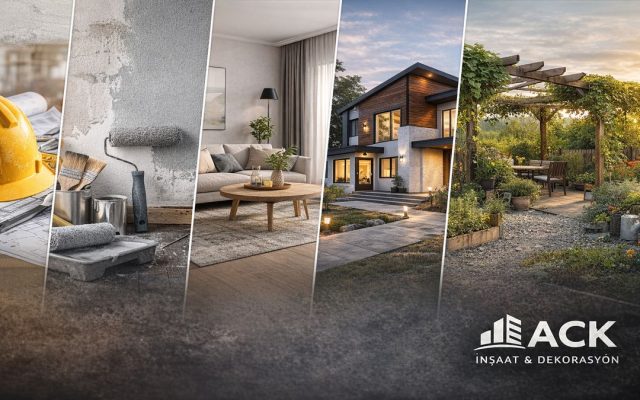 ACK İnşaat & Dekorasyon | Anahtar Teslim İnşaat ve Dekorasyon